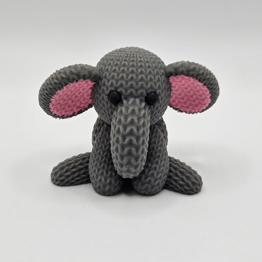 Mini Crochet Style Elephant