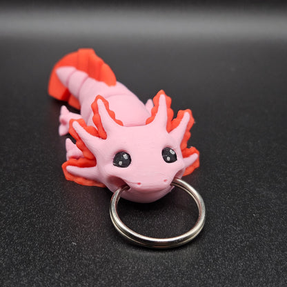 Axolotl Keychain