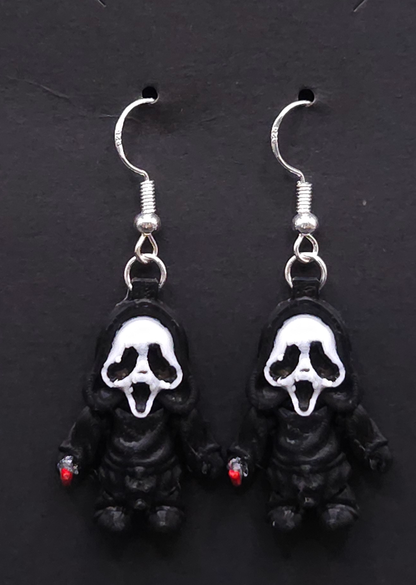 Horror Earrings - 3D Printed Character Collection