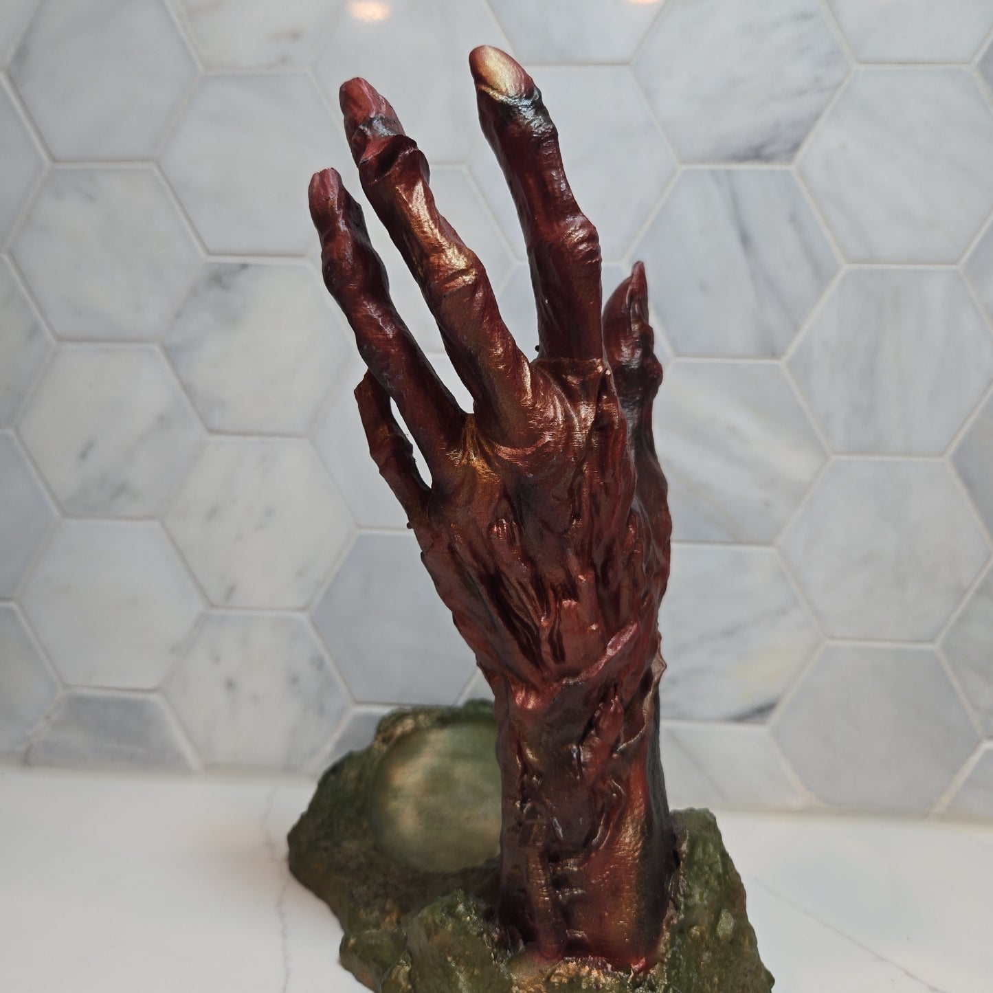 Zombie Wine Bottle Display