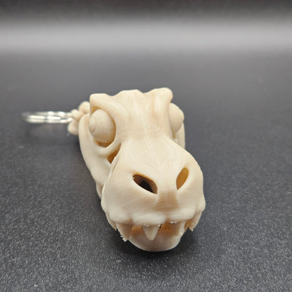 T-Rex Skeleton Keychain